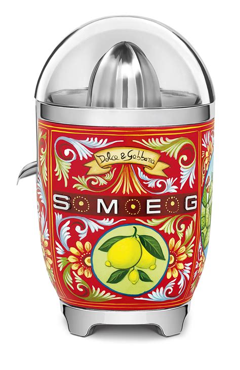 smeg dolce gabbana zitruspresse|Smeg and Dolce&Gabbana .